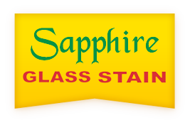 Sapphire Glass Stain
